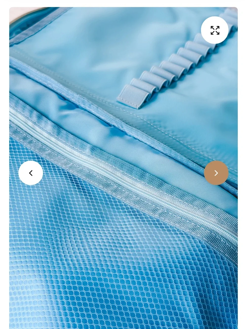 The Daily Grind Planner & Laptop Bag | Après-Ski Luxe – Glacier Blue
